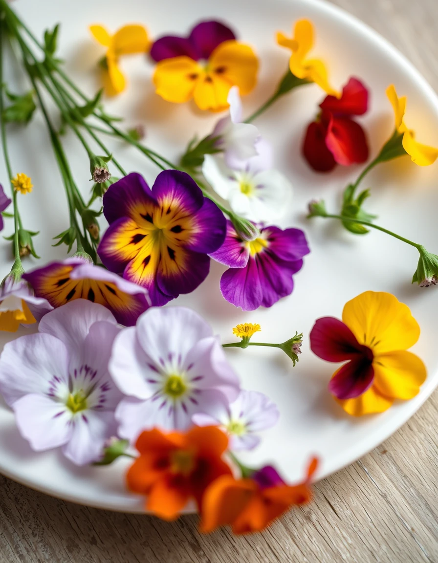 Como fazer coberturas de flores comestíveis capa